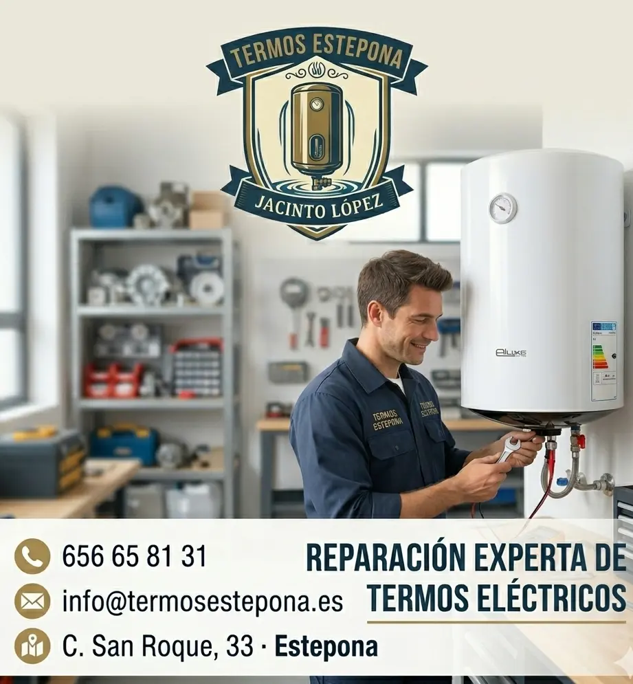 Reparación de un termo eléctrico averiado en Estepona